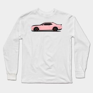 HELLCAT SIDE PINK Long Sleeve T-Shirt